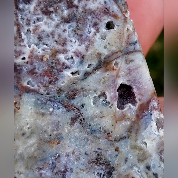 Sugar Druzy Filled Purple Sphalerite Tower - Picture 15 of 17